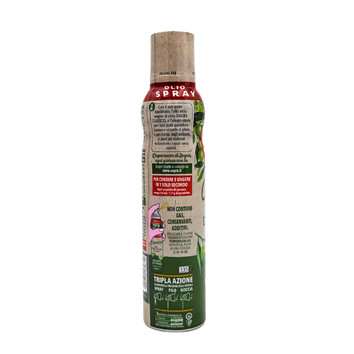 Huile d'olive Spray Classique Sagra 200ml