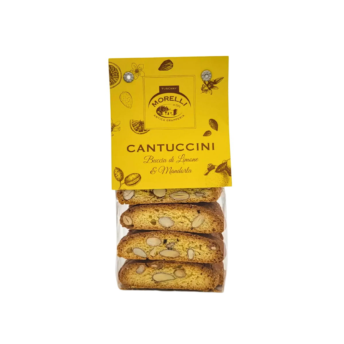 Biscuits Cantucci aux Amandes et Écorce de Citron Morelli 200g ... Biscuits Cantucci aux Amandes et Écorce de Citron Morelli 200g ...
